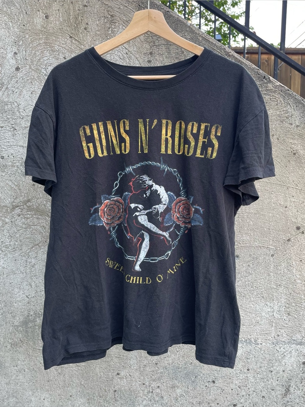 Guns N’ Roses Sweet Child O Mine band tee women’s XXL